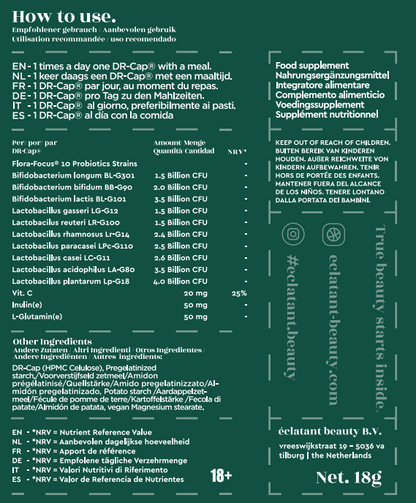Pre & Probiotica Complex met 25miljard CFU en 10 probiotische Stammen (1x)